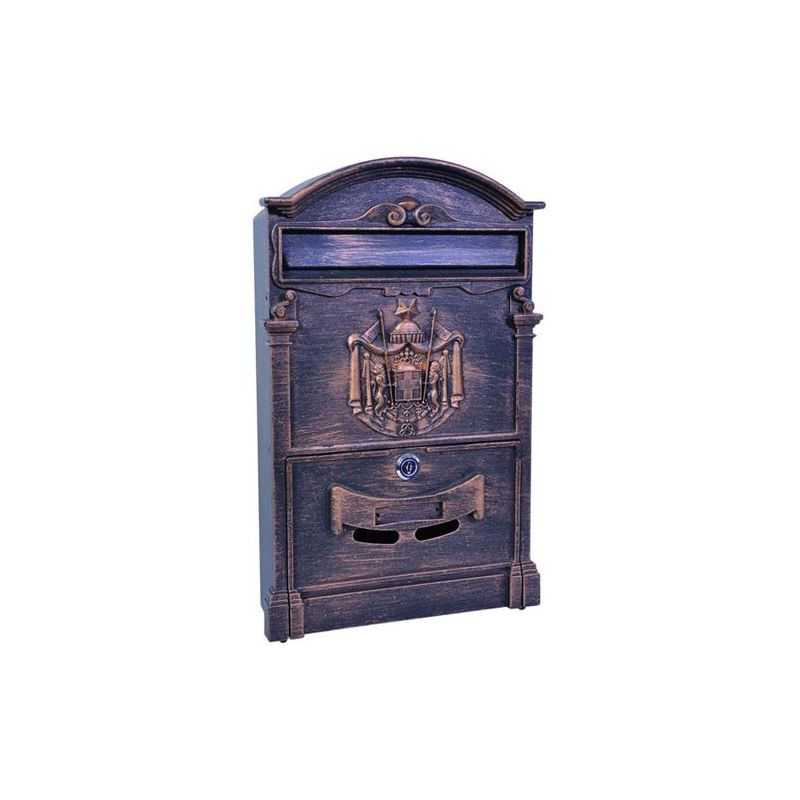 VIGOR 'Residencia' 41x26 bronze mailbox