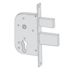 Cisa 42512 soaring mortise lock for gates