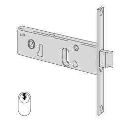 Serratura Cisa 44150 infilare per fascia h 44