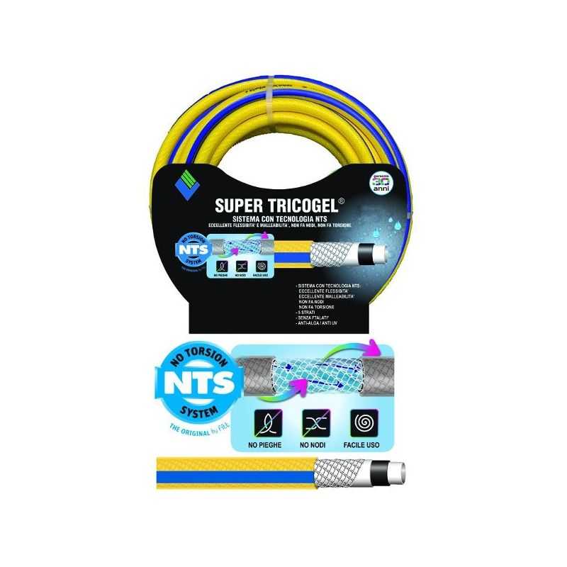 Irrigation hose SUPER TRICOGEL NTS anti-twist