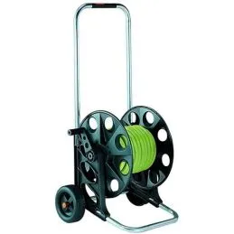 Carrello avvolgitubo Claber FullKit con tubo e accessori
