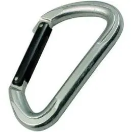 Moschettoni in Lega di Alluminio 6x60 anodizzati