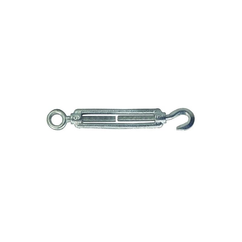 Galvanized steel eye/hook turnbuckle