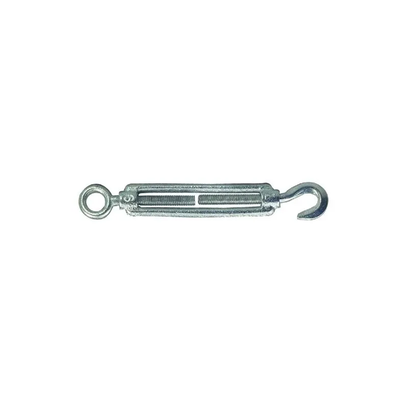 Galvanized steel eye/hook turnbuckle