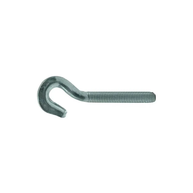 Threaded screw hook for turnbuckles and dowels