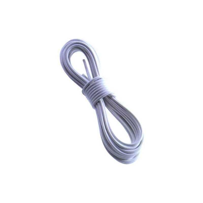 Cavetto per stendere diam. 4mm bianco mt. 10