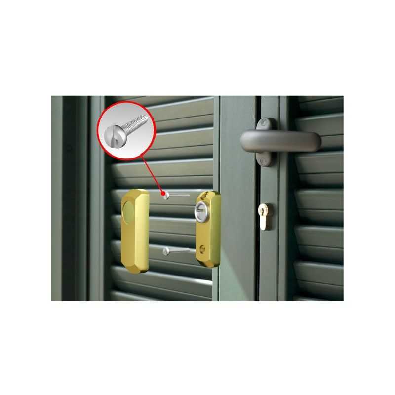 Cylinder protection for DISEC LG79D3 door and window locks