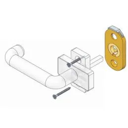 Window locking device for handle DK DISEK BMAR02