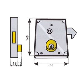 Hook lock to apply Fangazio FPB 50 short cyl