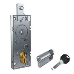 Lock for overhead shutter PREFER W598 security key