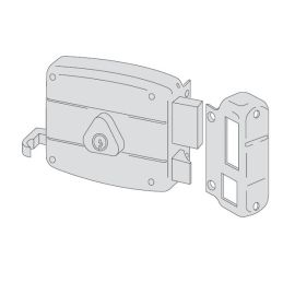 Cisa 50121 lock to apply for wooden doors