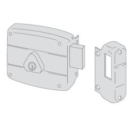 Serratura Cisa 50141 applicare per porte in legno