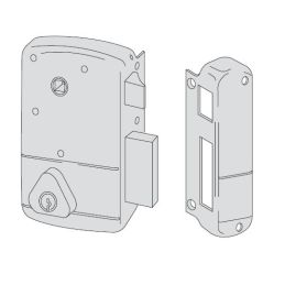 Cisa 50211 lock to apply for wooden doors