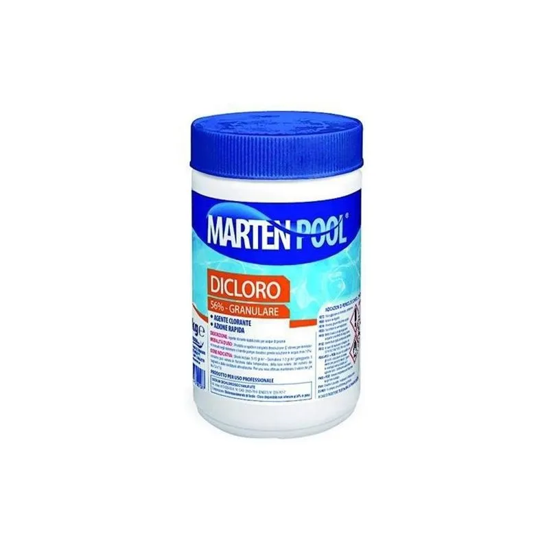 DICLORO fast granular chlorine - for swimming pools Kg.1