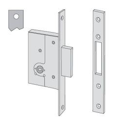 Cisa 57220 lock with double bit