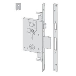 Cisa 57255 lock threading double triple map