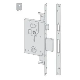 Cisa 57255 lock threading double triple map