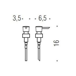 [Ricambio] Pompetta per spandisapone B9361 Colombo Design