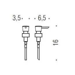 [SPARE PART] Pump for soap dispenser B9361 Colombo Design