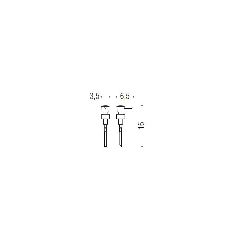 [Ricambio] Pompetta per spandisapone B9361 Colombo Design