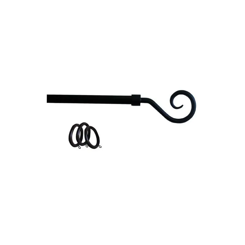 Iron curtain rod 120-210 cm curl VIGOR 30740-20 Iron curtain rod 120-210 cm curl VIGOR 30740-20