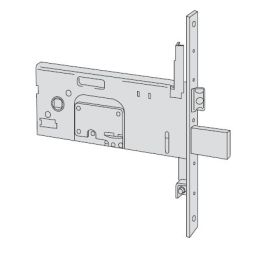 Serratura Cisa 57357 infilare doppia mappa per fascia triplice