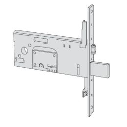 Serratura Cisa 57365 infilare doppia mappa per fascia triplice