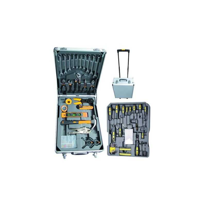 Trolley case with tools 142 pcs VIGOR VAU-V142