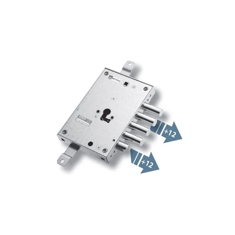Security door lock Mottura 89.8571MR/Q for EURODOOR