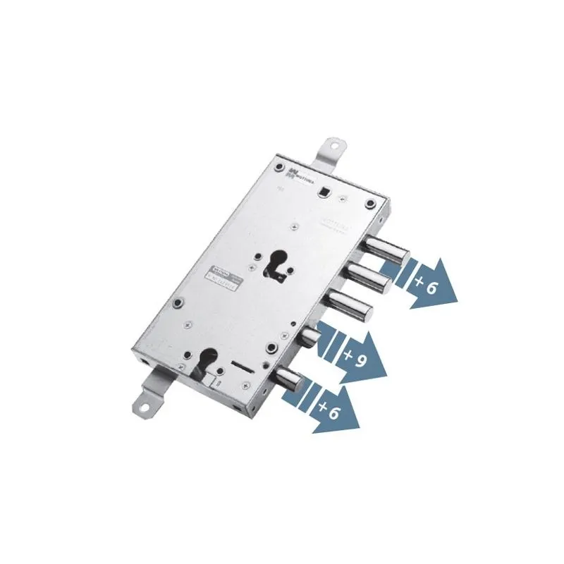 Security door lock Mottura 89.8595GR/1 Euro profyle for GREG
