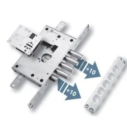 Security door lock Mottura 89.K771MEB for MEBA