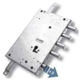 Security door lock Mottura 89.8461ME Euro profyle for METALNOVA