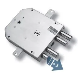 Security door lock Mottura 89.555MET for METALNOVA