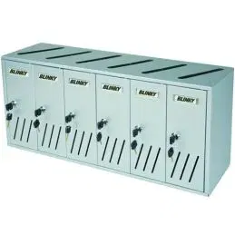 Blinky C-6 condominium mailbox 6 seats aluminum