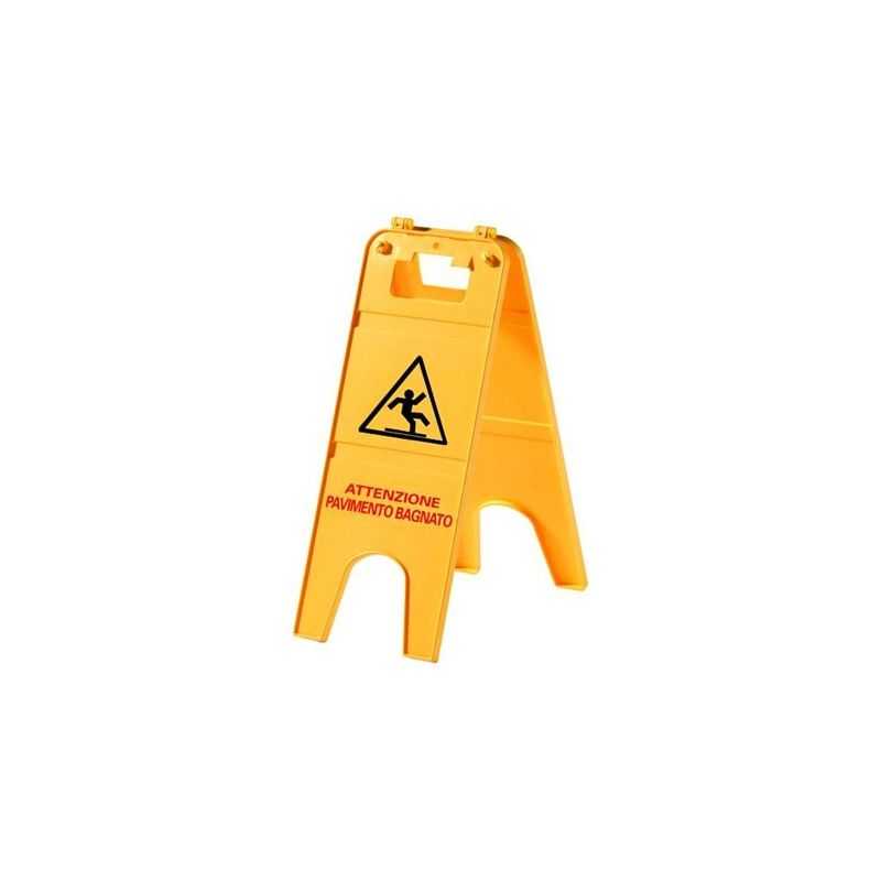 Wet floor sign