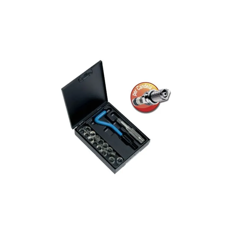 Kit ripristina filetti M14x1.25 per candele Fermec 4096 V-Coil