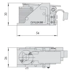 CISA 07120 coil unit for electric lock (BLUE)