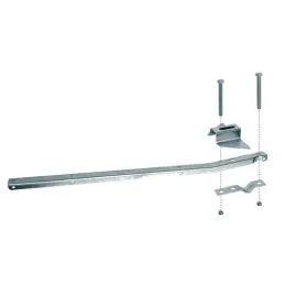 Supporti a zanca stendiancheria esterno ZB064 zincati (coppia)