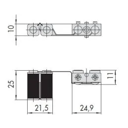 Gruppo Bobina 12V CISA 07013.00 per serrature infilare
