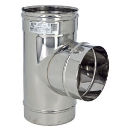 90 ° Tee VT9 Ventil INOX AISI304 ventilation duct