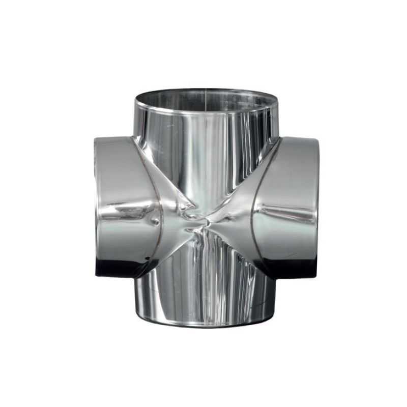 Raccordo deviatore 4 vie VD4 Ventil INOX AISI304 condotta