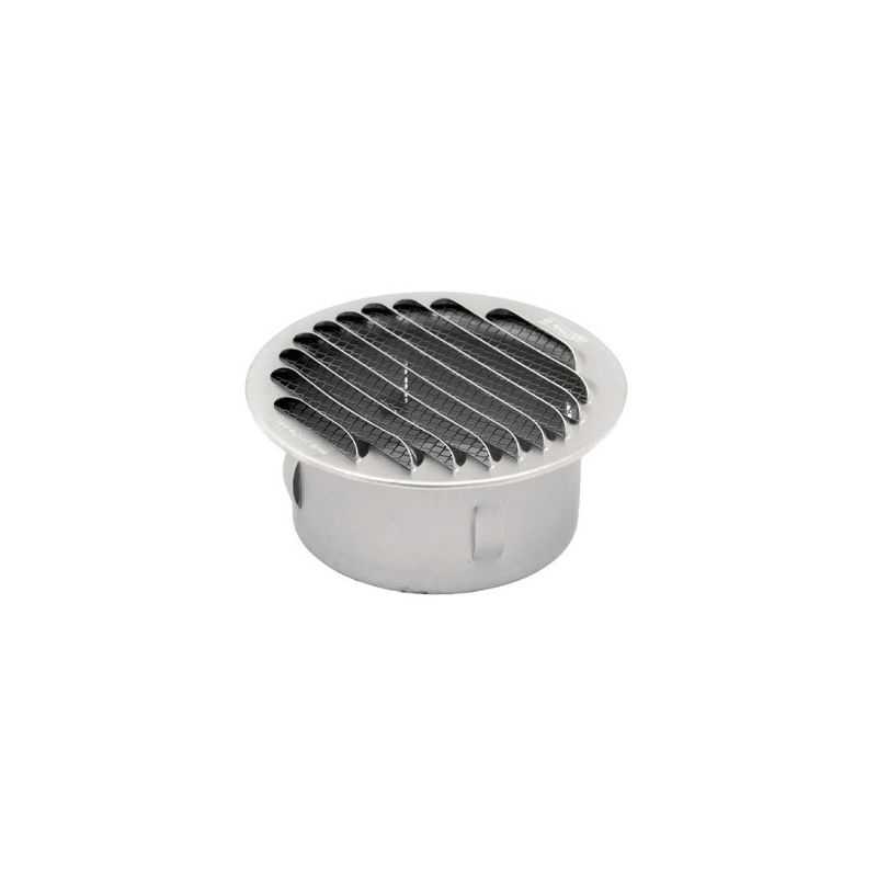 Recessed round aluminum grill VGTA Ventil ventilation duct