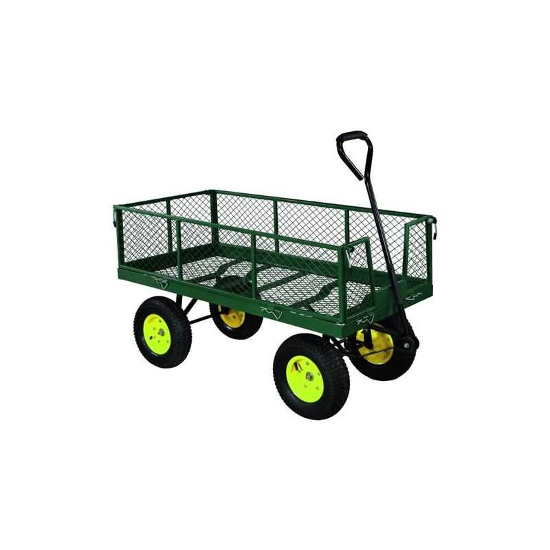 Carrello quattro ruote per giardino VIGOR DEMETRA portata 300Kg