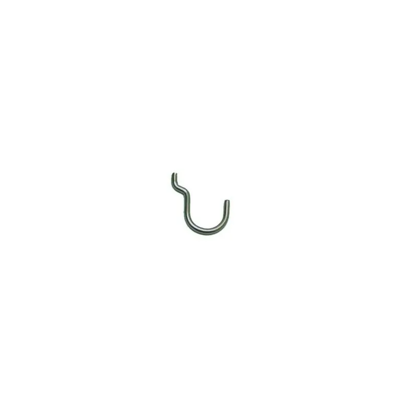 Nickel plated salamander hooks 400/4 (100 pcs)