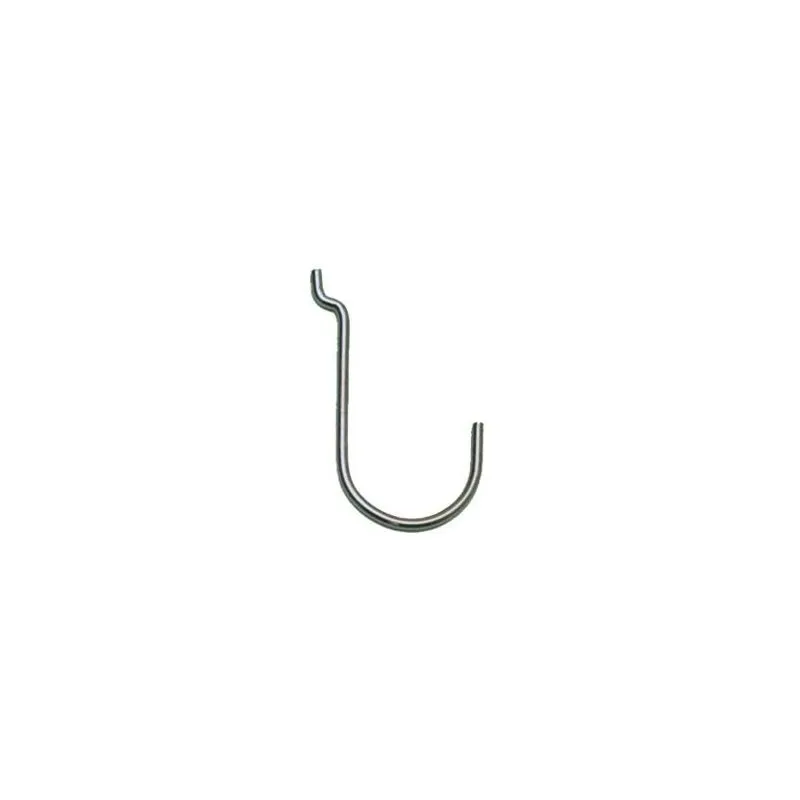 Nickel plated salamander hooks 400/6 (100 pcs)