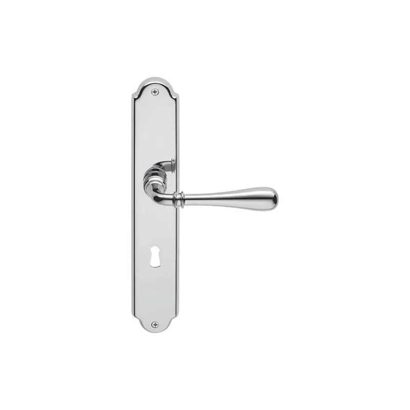 Maniglia Ida Colombo Design ID31P su placca Maniglia Ida Colombo Design ID31P su placca