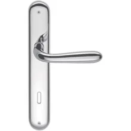 Door handle Robot Colombo Design CD41P on plate