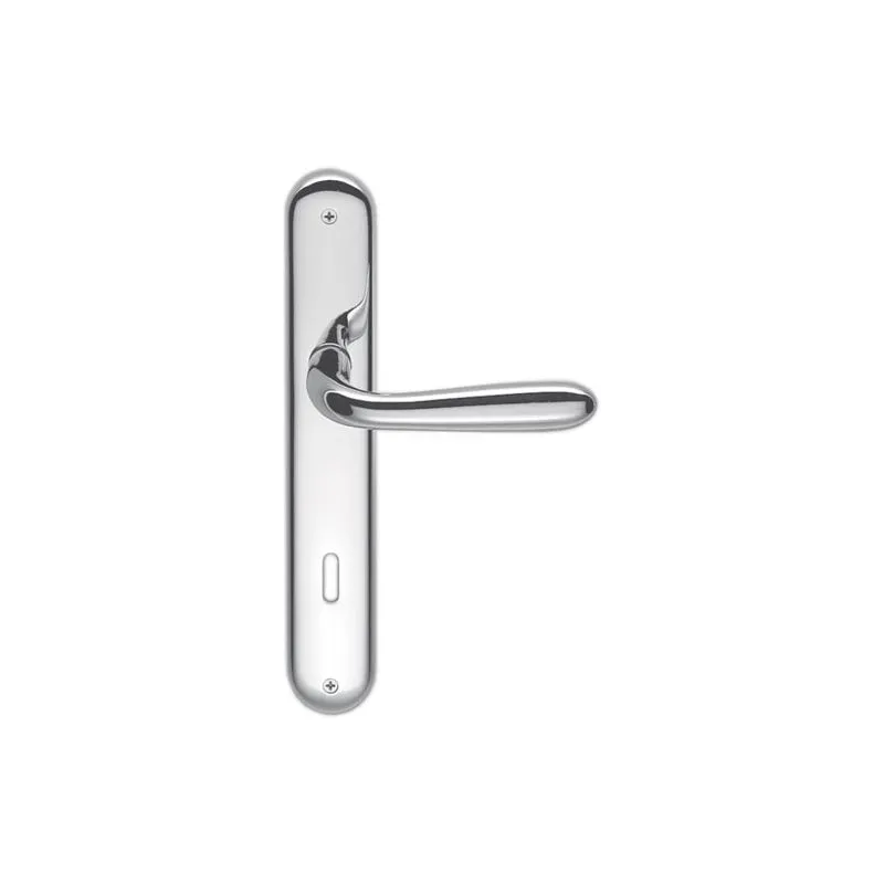 Door handle Robot Colombo Design CD41P on plate Door handle Robot Colombo Design CD41P on plate