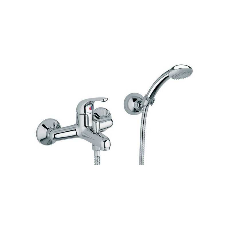 Bath mixer with hand shower Paffoni 023