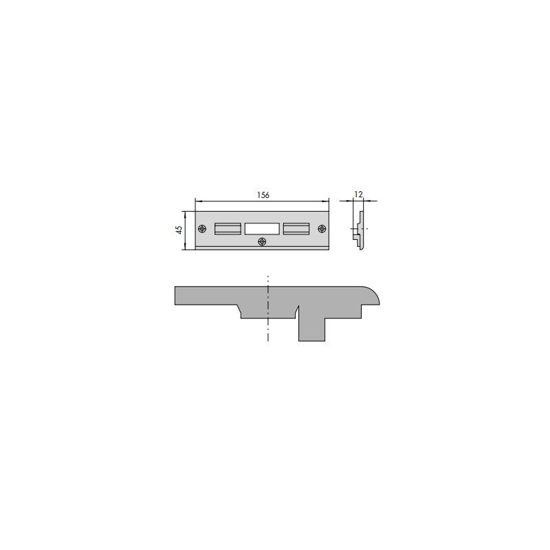 Cisa nylon counterplate 06141 38